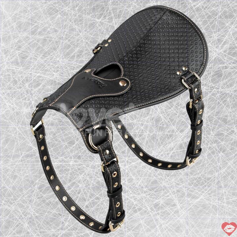 Đệm yên dương vật Lovetoy Rebellion Đen 31.5cm