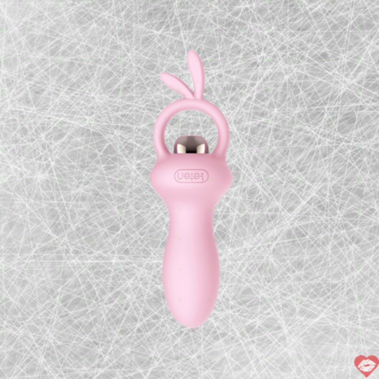 Butt Plug Loop Pink Rung 7 Mode Bead 4Inch Dễ Dắt