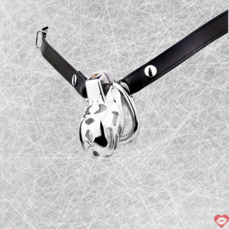 Chastity Cage Thép FRRK-183 Khóa Hãm Siêu Chặt Chẽ 