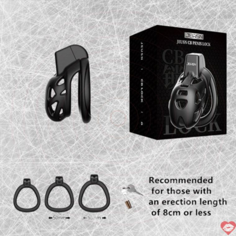 JEUSN CB Lồng Kìm Nam Chặt Chastity Play Tuyệt Đối 