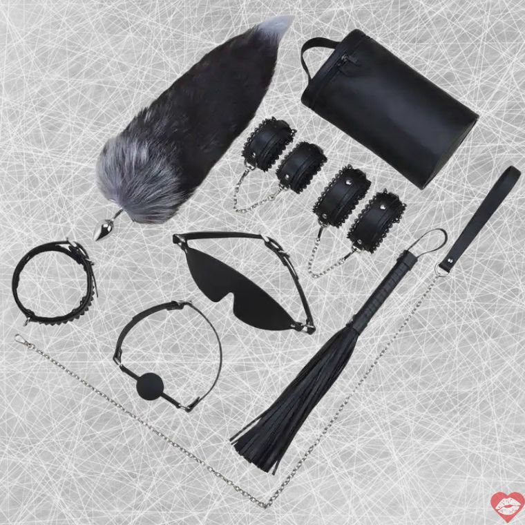 Roomfun SM Kit Trói Giường Bóng Miệng Phiêu Lưu