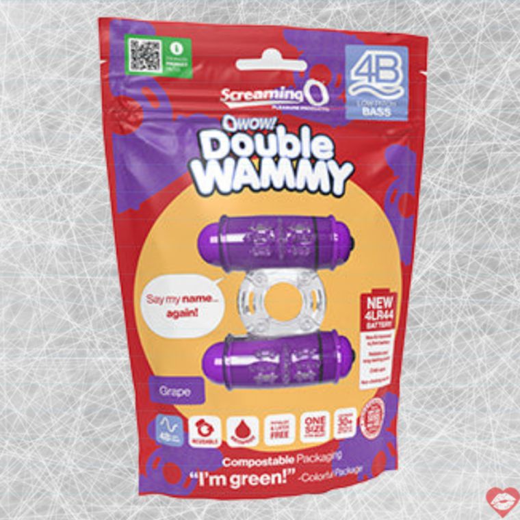 Ring Screaming O 4B Đôi Nho Rung Cặp Đôi Bùng Nổ 