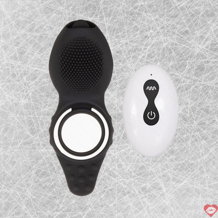 Cock Ring Zero Tolerance Flicker Lưỡi Rung Đôi Liếm Lửa 
