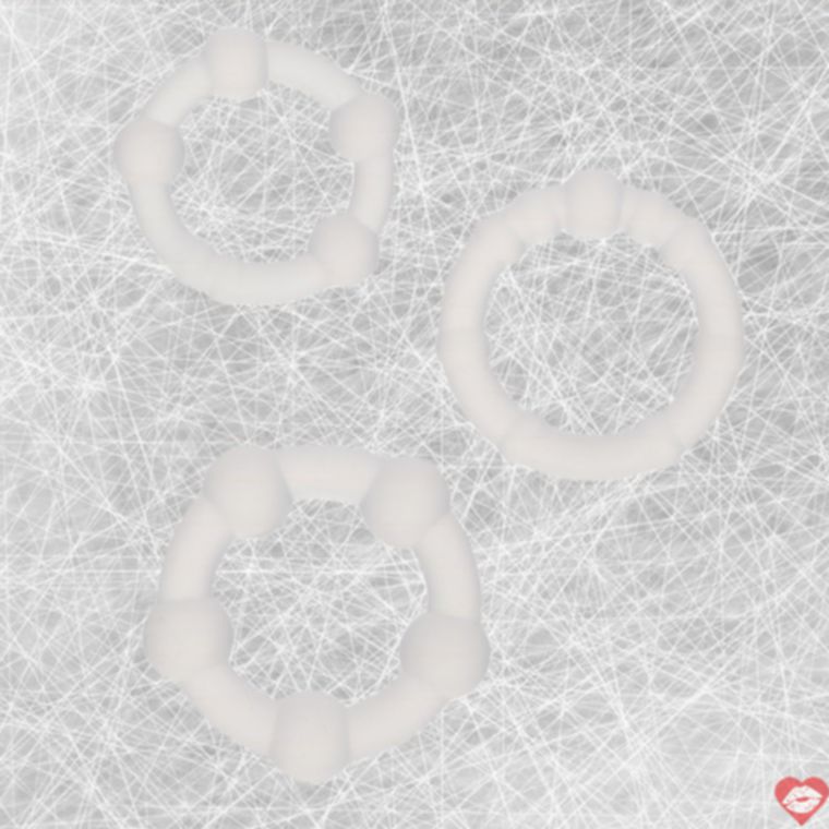 CEN Alpha Vòng Dương Vật Hạt 3pcs Kéo Dài Cực Sướng 