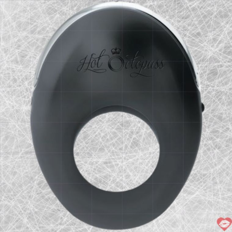 Hot Octopuss Atom Ring Đeo Vibe Đen Siêu Mạnh