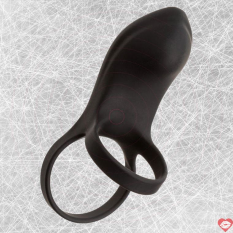 CEN Cock Ring Rung Đen Đôi Siêu Cứng