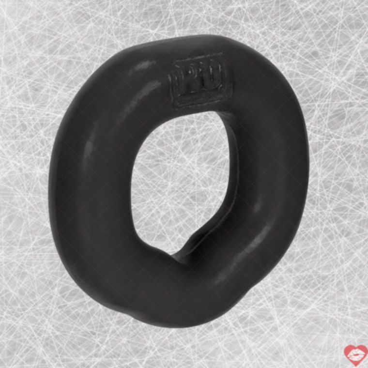 Hunkyjunk Fit Ergo Vòng Đeo Dương Vật Đen Siêu Chắc 5.7cm