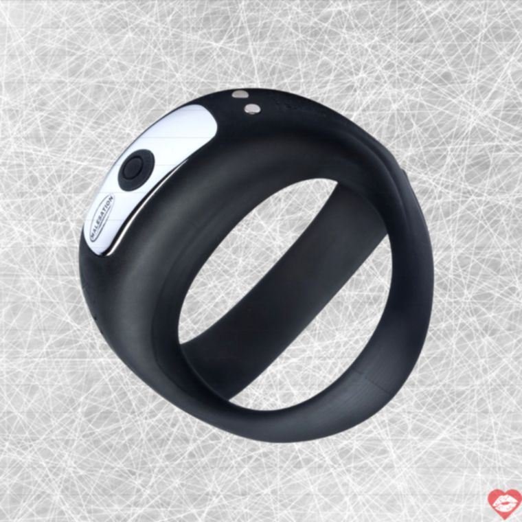 Malesation Ring Rung Dương Vật Bi Đen Thủy Tinh