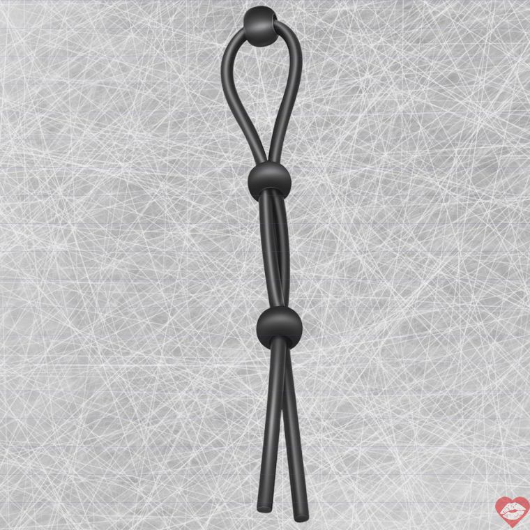 Addicted Triple Cock Ring Đen Siêu Ba Lớp