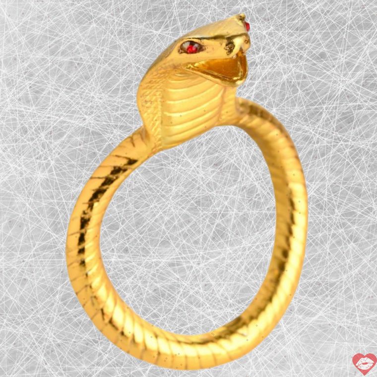 Master Series Cobra ring vàng kim loại tăng cứng