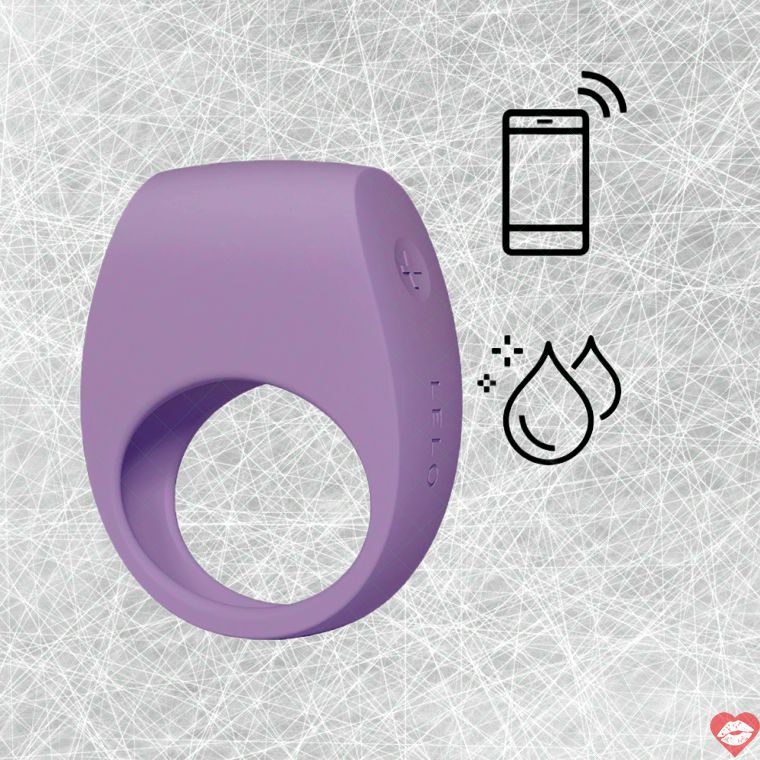 Lelo Tor 3 nhẫn rung cặp tím app điều khiển