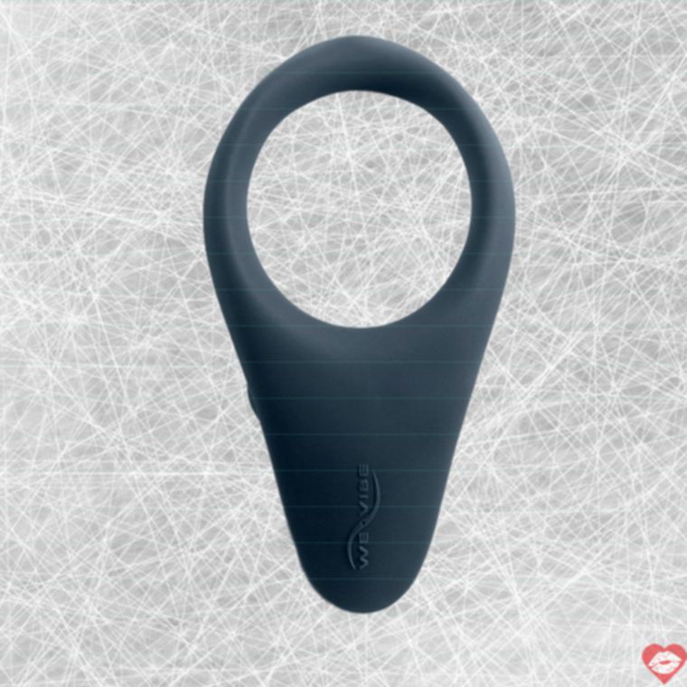 We-Vibe Verge xám ring rung nam app stretch thoải mái