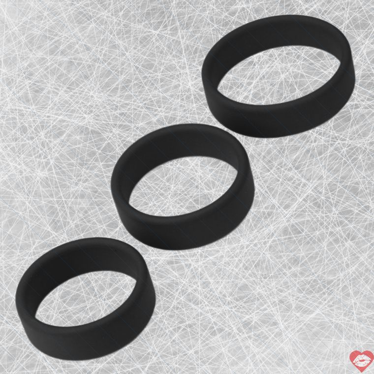 Lovetoy Power Plus Pro Cock Ring Đen Siêu Mạnh