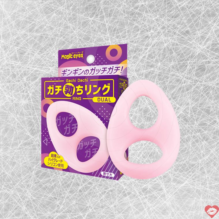 Gachi Dachi Ring Cương Dual Silicone