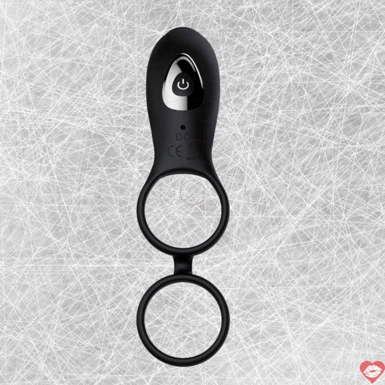 Vòng dương vật Dolphin kép remote 9 chế độ rung mạnh