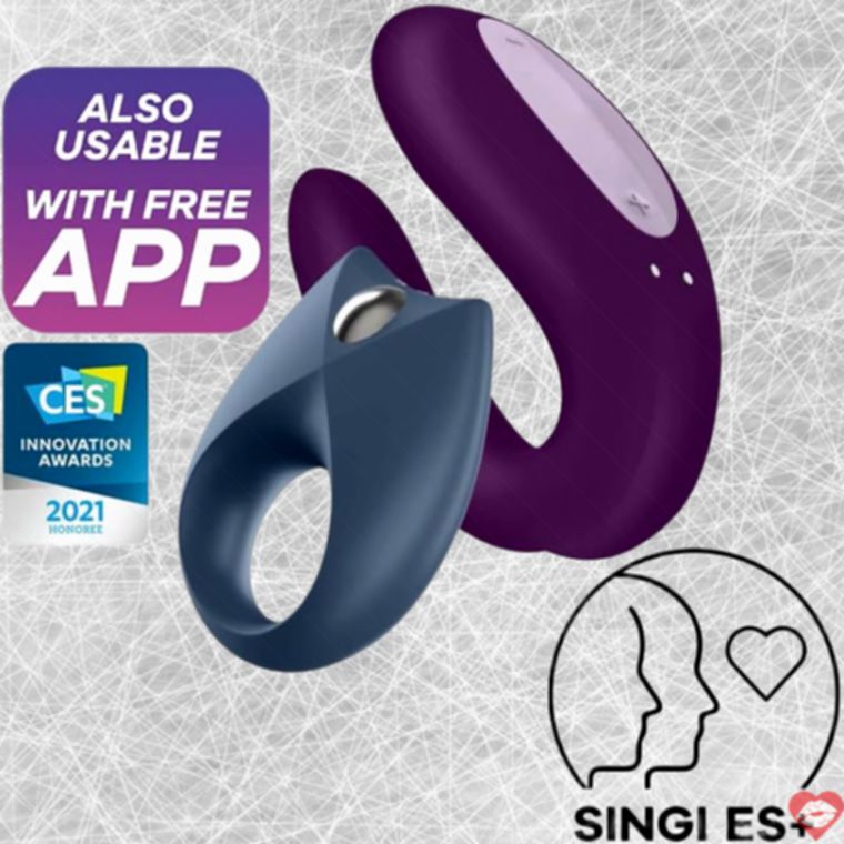 Satisfyer Partner Box 2 ring Double Joy app couple