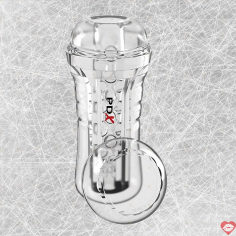 Stroker ViewTube EZ-Grip Trong Suốt Xoáy Siêu Thích 