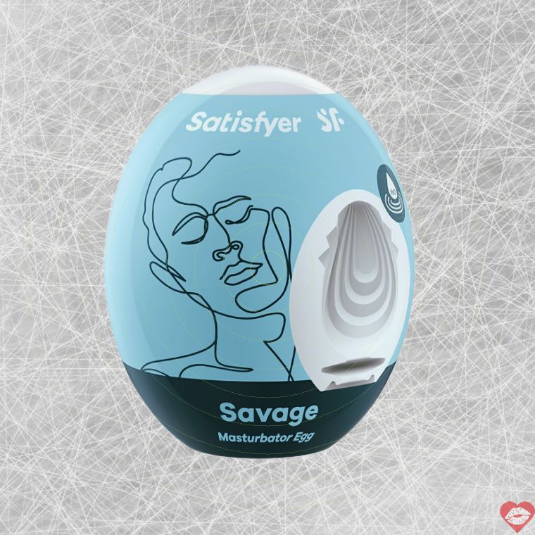 Satisfyer Savage Egg TPE Một Lần Siêu Thú Vị 