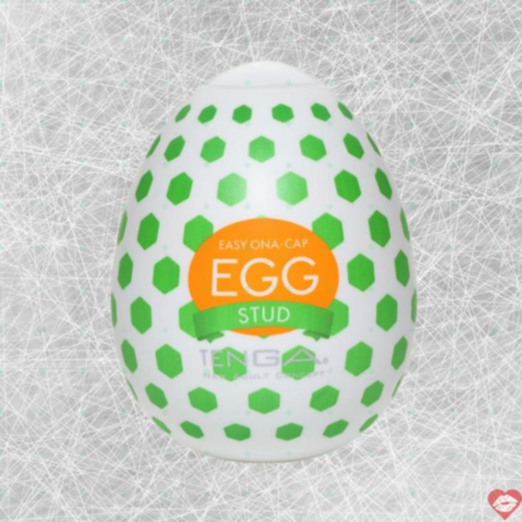 Tenga Stud 5.3cm Trứng Rung Hút Mạnh Khoái Lạc Vô Tận 