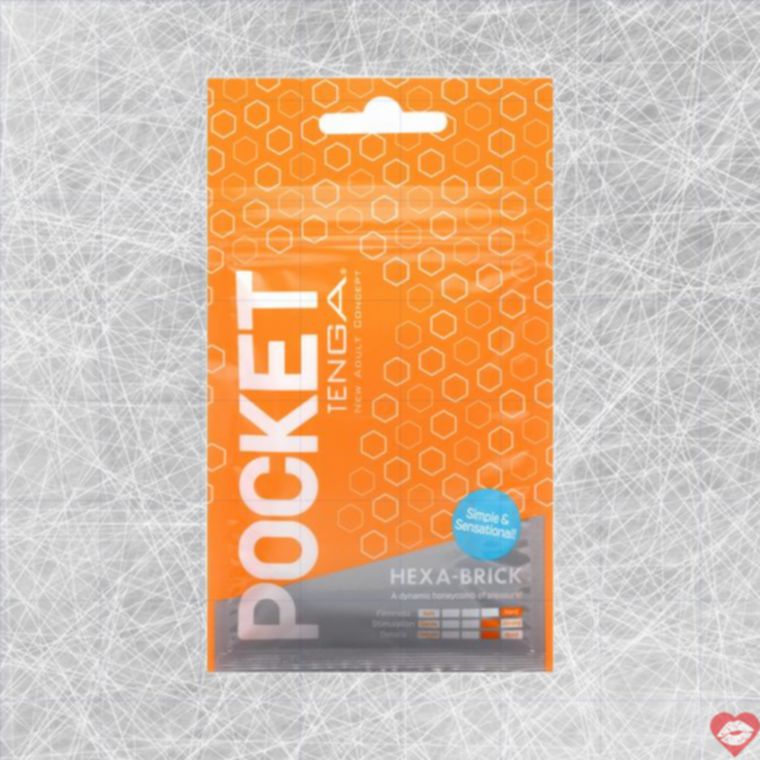 Tenga Pocket Honeycomb TPE Nhật 7.5cm Túi Siêu Thích 