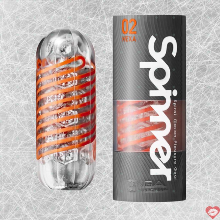 Tenga Spinner Hexa Cốc Bay Orange Nhật