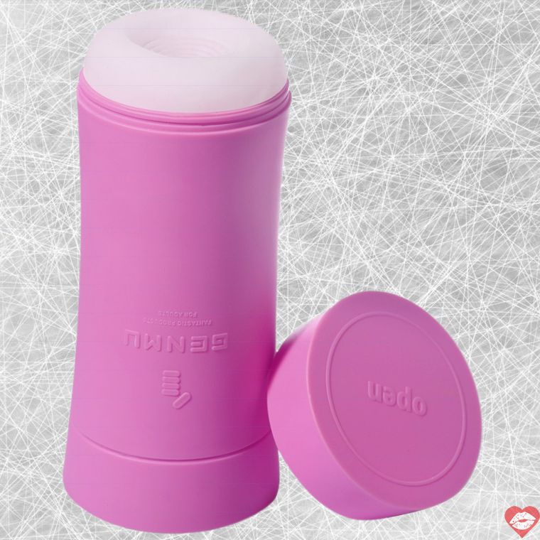 Genmu Cốc Máy Bay Siêu Mềm Tím 16.5cm