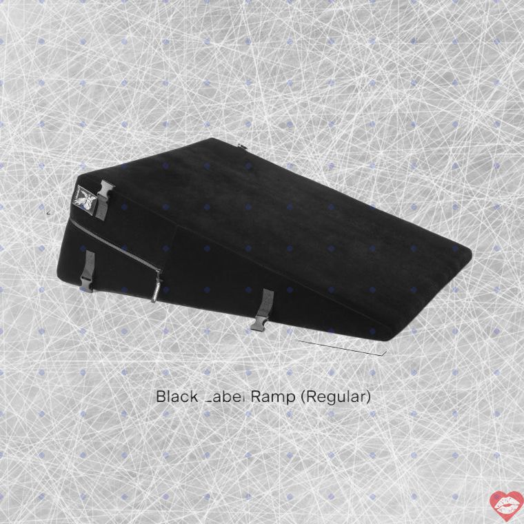 Gối Liberator Ramp Đen BDSM Còng Mắt Góc Cao 