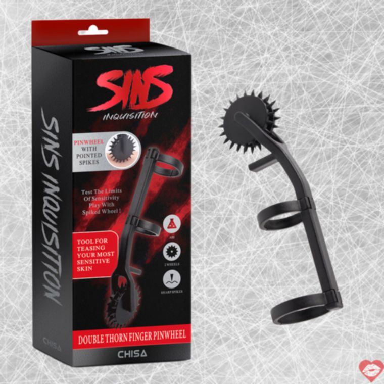 SINS Bánh Xe Gai Ngón Tay BDSM Kích Thích Mãnh Liệt 