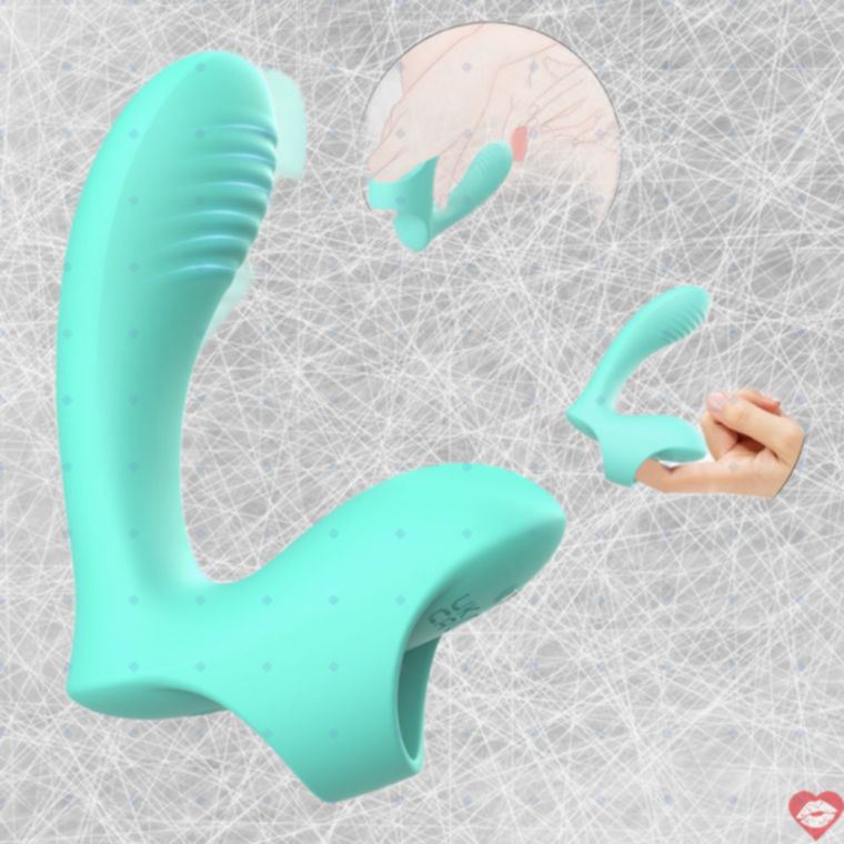 SHD Vibro Ngón Tay 9 Tần Kép Cặp Đôi Cực Khoái Đôi 