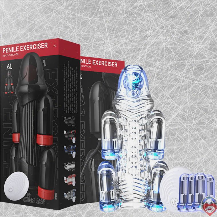 Máy tập dương vật điện 5 motor tăng size hiệu quả đỉnh cao 