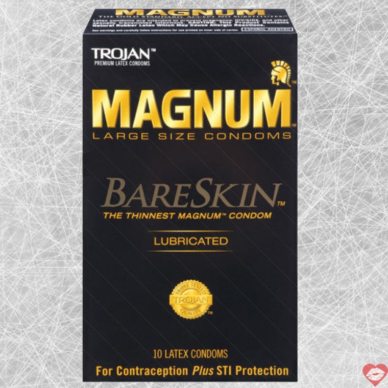 Trojan Magnum Bareskin Bao Cao Su Lớn Mỏng Nhạy Cảm 