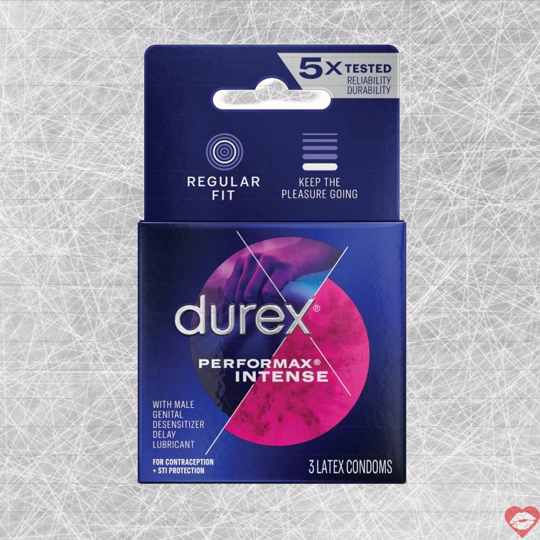Durex Intense ribs dots – Trì hoãn cực khoái! 