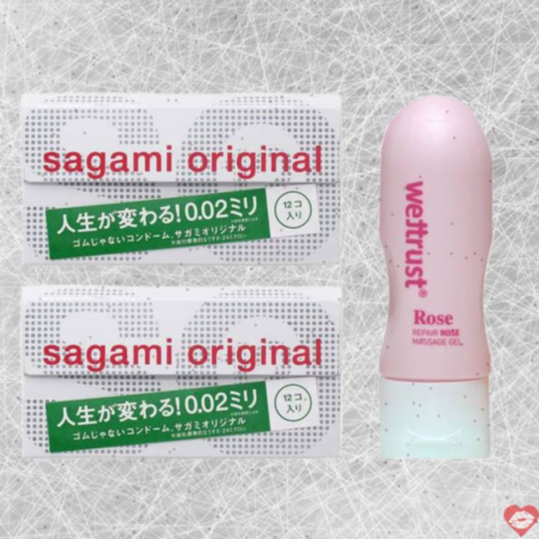  Shop bán Sagami 0.02 Siêu Mỏng 12+2 Lube Rose 50ml  giá sỉ 