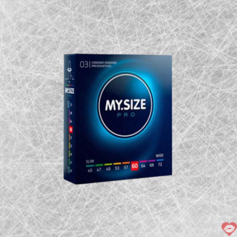 My.Size Pro 60 Bao Mỏng 3cái Lớn Kéo Dài Hoàn Hảo 