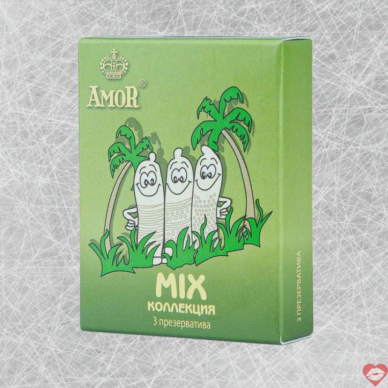 Amor Yêu Sáng Mix 3pcs Mỏng Siêu Cảm Kết Cấu Độc Đáo 