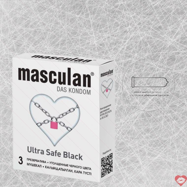 Masculan Black 3c Ai Cập Bền Vững Bảo Vệ 