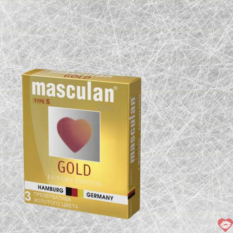 Bao Masculan Gold Vanilla 3Cái Mỏng Ngọt Sang Trọng 