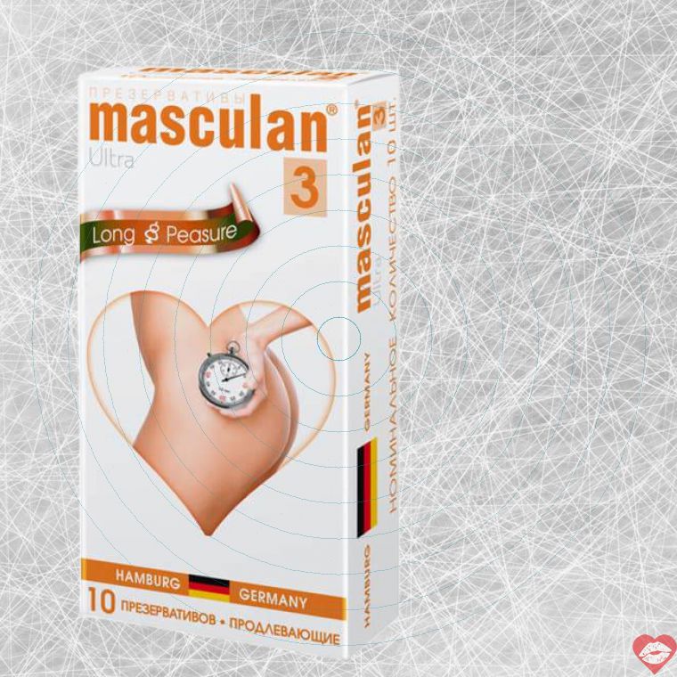 Masculan ultra long 18.5cm bao kéo dài hạnh phúc 