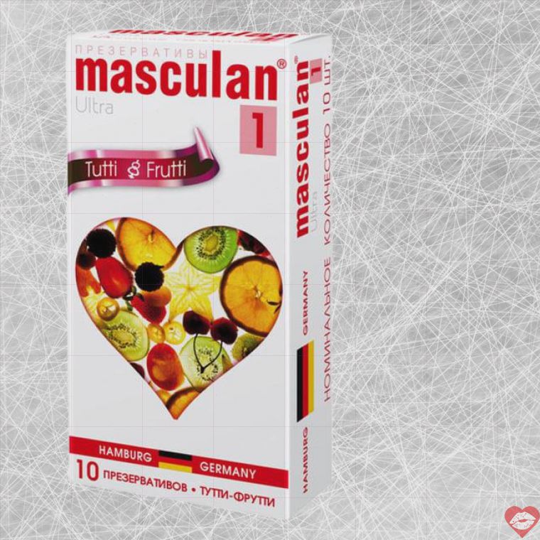 Masculan Tutti-Frutti Bao Hương Quả 10 Viên Vui 