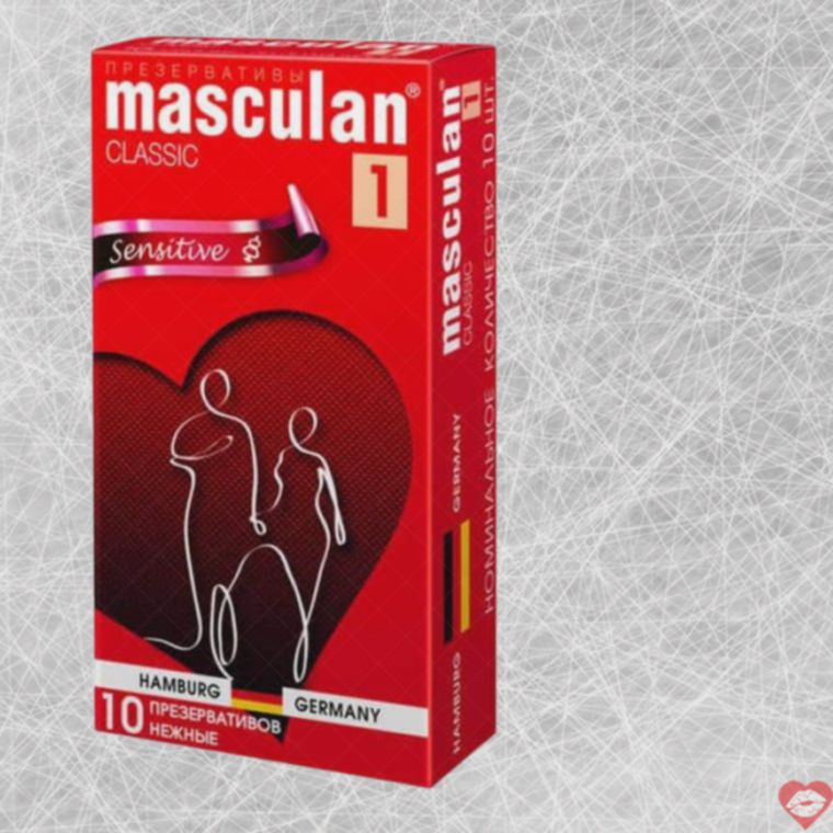Masculan Sensitive Preservatif Mỏng 10c Nhạy Cảm Đỉnh 