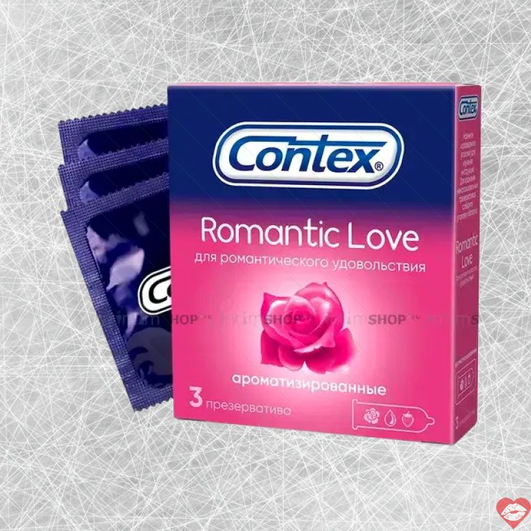 Contex Romantic Love Set 3 Bao Cao Su Thơm Đam Mê 