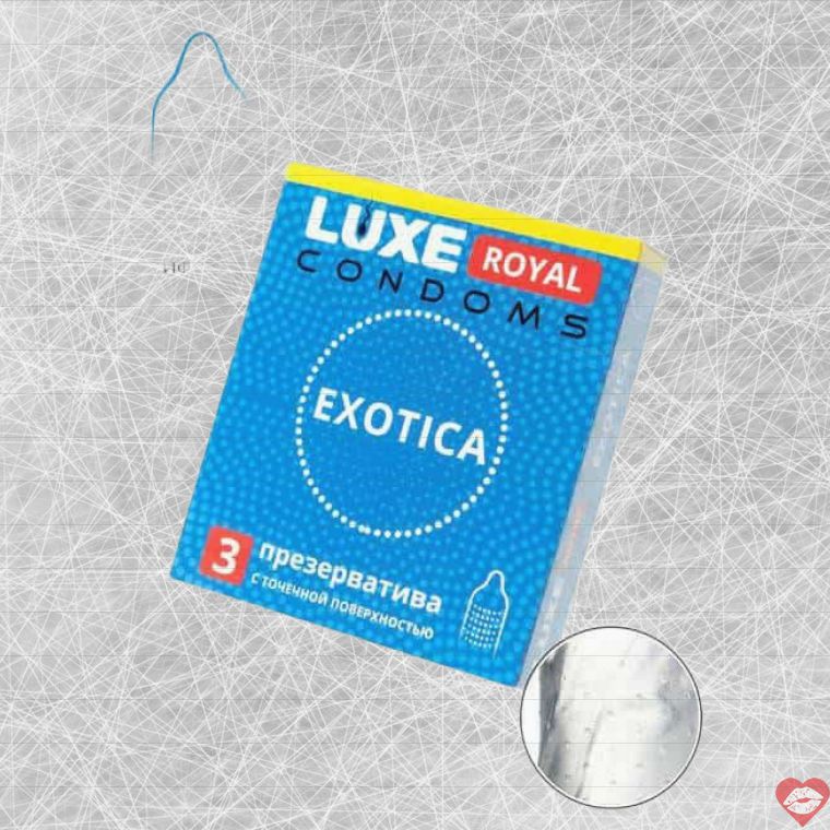 Bao Cao Su Luxe Exotica Gân Siêu Kích Thích 