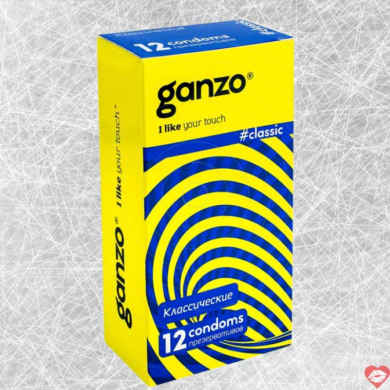 Ganzo Classic 12 Bao Mỏng Sướng Mịn Màng 