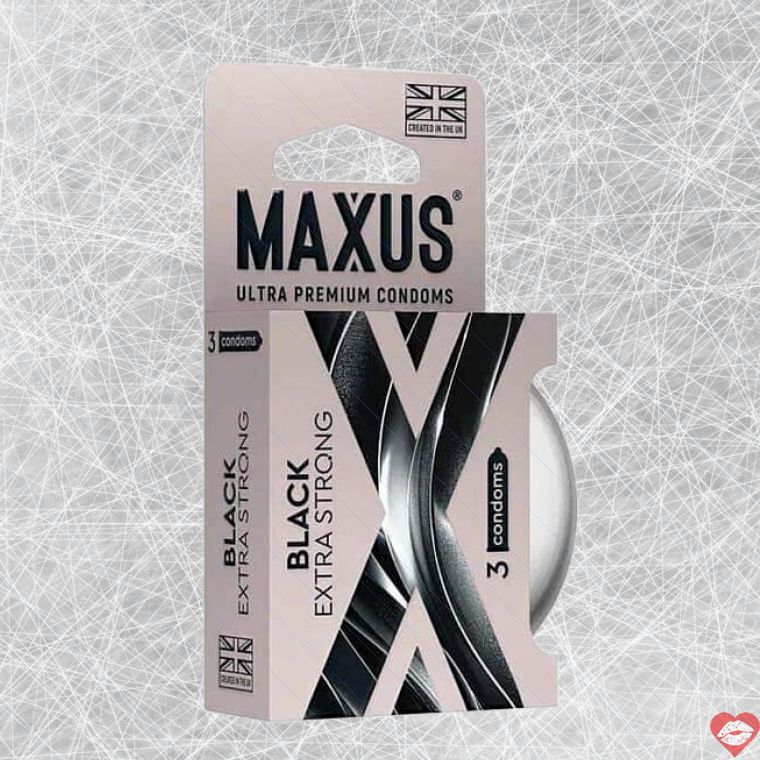 Maxus Extra Strong Bao Đen Siêu Bền 3c 