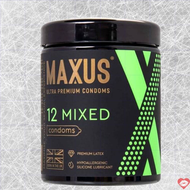 Maxus Mixed 12 Bao Gợn Sóng Siêu Mỏng An Toàn Đam Mê 