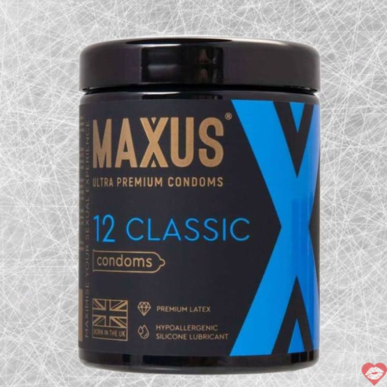 Maxus Classic Bao Cao Su 12c Mỏng An Toàn Cao Cấp 