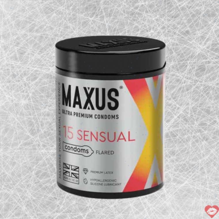 Maxus Sensual Condom Ultra Thin 15pcs Sensitive UK Hot 