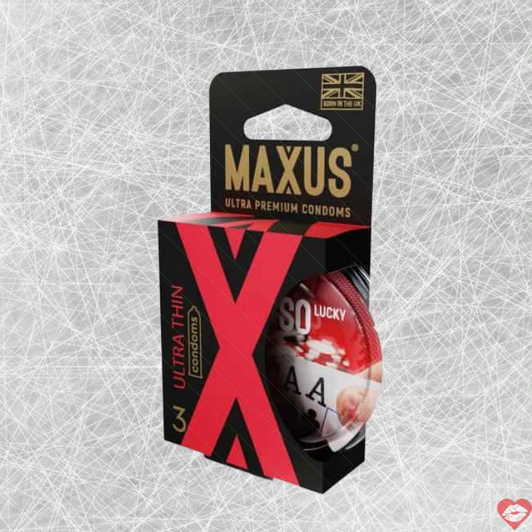 Maxus Air Sensitive Bao Mỏng 3Pcs Siêu Nhạy Cảm Anh Quốc 