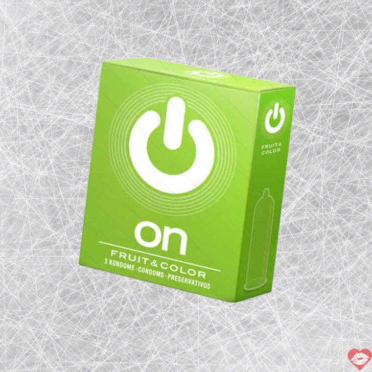 Bao Cao Su ON Fruit 5.4cm Hương Quả Ngọt Sắc Màu 