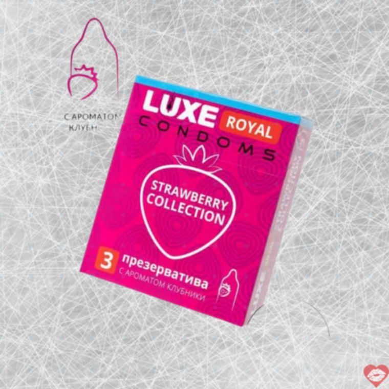 Bao Cao Su Luxe Royal Strawberry Hương Dâu Quyến Rũ 